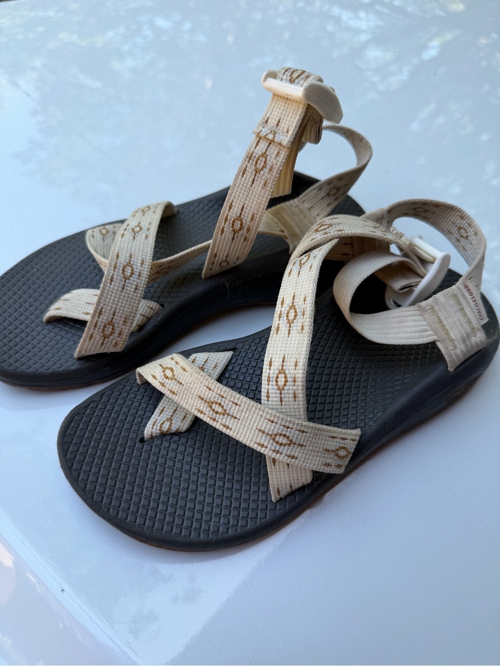 Women’s Neutral Beige Strappy Chaco  Sandals